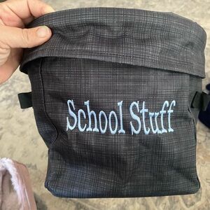 Thirty-One Black School Stuff Bag